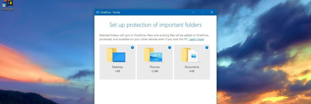 Сервис облачного хранения OneDrive